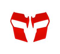 For BMW For S1000R For M1000R S1000 R For M1000 R 2021-2023 Aerodynamics Side Winglet Motorcycle ABS Carbon Paint Fairing Fixed Wing Spoiler Motorcycle Spoilers(Red)