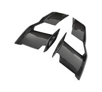 For BMW For S1000R M1000R 2021-2024 Fairing Fixed Wing Windshield Front Aerodynamic Spoiler Winglet Spoiler Fairing Wind Covers(Bright carbon paint)