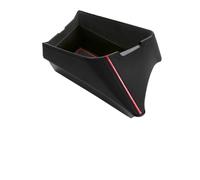 For BMW For X1 F48 For X2 F39 2016-2021 LHD Car Central Seat Box Console Storage Container Organizer Tray Interior Armrests Centre Console(BlackLeather RedEdge)