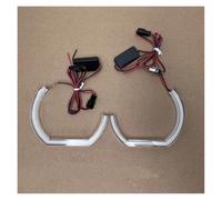 For BMW For X1 For X3 For X5 For X6 E70 E71 Z3 Z4 E30 E32 E34 E36 E38 E53 E60 E61 E85 F30 E81 E87 E90 White Rings Light LED Angel Eyes Kit Headlights Headlamp(2pcs 128mm C-shaped)