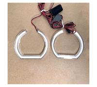 For BMW For X1 For X3 For X5 For X6 E70 E71 Z3 Z4 E30 E32 E34 E36 E38 E53 E60 E61 E85 F30 E81 E87 E90 White Rings Light LED Angel Eyes Kit Headlights Headlamp(2pcs 106mm U-shaped)