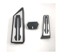 For BMW For X2 For F39 2018 2019 2020 2021 2022 Car Foot Pedals Accelerator Brake Stainless Steel No Drilling Pedal Brake Clutch Pedal(3 piece A)