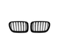 For BMW For X3 F25 2010 2011 2012 2013 1Pair Front Kidney Grilles Glossy Black Replacement Racing Bumper Grill Car Styling Front Grill Grille Inserts