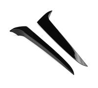 For BMW For X3 For F25 2011-2017 Accessories Car Vertical Rear Side Window Canard Trunk Spoiler Air Splitter Glossy Black 1 Pair