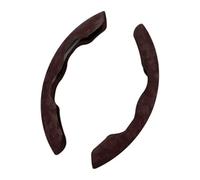 For BMW for X5 E53 2002-2006 Segmented Steering Wheel Protector Universal Anti-Slip Wear-Resistant 2 Pcs Car Covers Steering Wheel Cover(F Coffee)