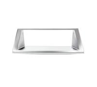 For BMW For X5 For X6 For E70 For E71 2007-2013 Car Interior Dashboard Panel Navigation Screen Cover Decoration Center Console Control Panel Trim(Silver)