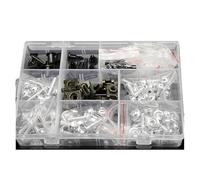 For BMW G310R 2017-2019 Bodywork Screws Motorcycle Fairing Bolt Kit Nut Clips Windshield Bolts(Silver)