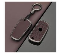 For BMW I7 X7 G07 LCI IX I20 X1 U11 7 Series G70 G09 XM U06 G81 M3 Alloy Style Car Key Case Cover Shell Fob Keyless Accessories(B Mocha brown)
