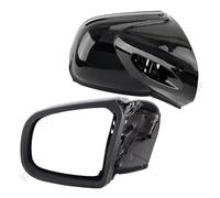 For BMW K1200 K1200LT K1200M 1999-2008 2007 2006 Motorcycle Rearview Side Mirrors Black & Chrome Rearview Mirror Assembly(Gloss Black)