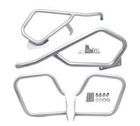 For BMW K1600GT K1600GTL 2011-2022 Motorcycle Crash Bar Saddlebag Side Box Engine Guard Protective Frame Bumper Highway Crash Bar Engine Guard(Silver Full Set)