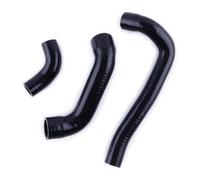 For BMW K75 K75C K75S 1985 1986 1987 1988 1989 1990 1991 1992 1993 1994 1995 1996 Silicone Radiator Coolant Hose Tube Kit Car Air Intake Hose(Black)