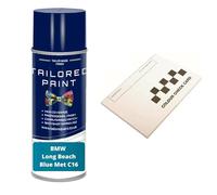 For BMW Long Beach Blue Met C16 Aerosol Spray Paint Rattle Can (Aerosol Paint)