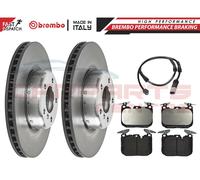 Genuine Brembo Front Brake Discs 2 Piece Vented 340mm Pair - 09.C397.13