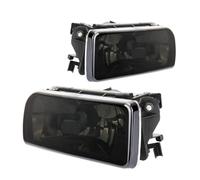 For BMW M3 E36 1992-1998 Car Headlight Fog Lights 63178357389 63178357390 Front Bumper Fog Lights Without Bulbs Fog Lamp Assembly(Smoked Black)