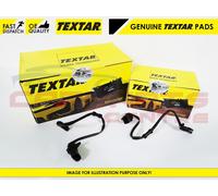 FOR BMW M3 E46 3.2 + CSL TEXTAR FRONT REAR BRAKE PADS PAD SET WEAR WIRE SENSOR