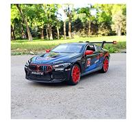 For BMW M8 GTE Track Version Alloy Pull Flower Racing Back Toy Light And Sound Toy Car 1/24 Vehicles Kit(1)