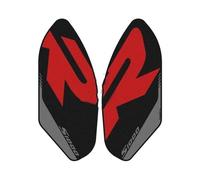 For BMW Motorrad S1000R 2014-2020 2019 2018 2017 Motorcycle Fuel Tank Side Stickers Anti-slip Waterproof Pad Rubber Sticker Motorcycle fuel tank sticker(1 set of black)