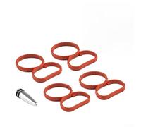 For Bmw N47 Intake Swirl Flap Delete Kit With Manifold Gaskets And Aluminum Cap Compatible With E81 E87 E88 E82 E90 E91 E92 E93 E60 E61 X1 X3 2.0l Diesel Engines Replaces 11617801438 11618507239