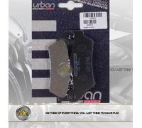 FOR BMW R 1150 RT FROM 2001 TO 2005 REAR BRAKE PADS SEMI METALLIC BRAKING