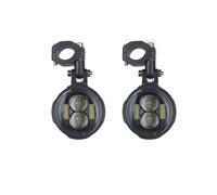 For BMW R1200GS F800GS For ADV For MT07 For MT09 CRF1000L For Africa For Twin Motorcycle LED Auxiliary Lamp Fog Lights Moto Headlamp Front Headlight(2pcs white light)