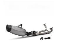 For BMW R1200GS R1250GS 2013-2023 With Valve Electronic Titanium Alloy Front Connect Link Pipe Full Exhaust Escape System