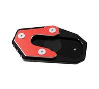 For BMW R1200RT 2013-2018 For R1250RT 2018-2025 Accessories Kickstand Pad Foot Side Stand Extension Plate CNC(Red)