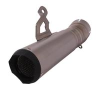 For BMW S1000RR 2019 2020 Slip On Motorcycle GP Exhaust Escape Modified Titanium Alloy Muffler Carbon Fiber DB Killer Link Pipe Motorcycle Exhaust Middle Link(2)