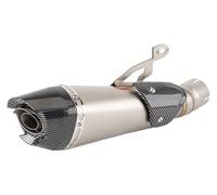For BMW S1000RR 2019-2022 Motorcyle Exhaust Muffler Escape With Heat Shield And DB Killer Pipe Diameter Slip motorcycle exhaust muffler system