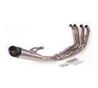 For BMW S1000RR 2020 2019 Motorcycle Exhaust Pipe Full System Front Mid Link Pipe C&arbon Fiber Muffler Slip On Muffler Section Mid Link Pipe