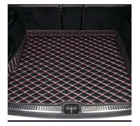 For BMW Series 3 E46 E90 E91 E92 E93 F30 F31 Car Accessories Auto Goods Interior Details Trunk Mats Car Boot Liner Mat durable(Black Red 4pcs)