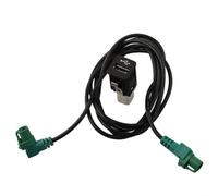 for bmw USB Input Cable Harness for E88 E90 E91 F10 F11 X5 X6 - Direct Fit AUX Music Interface Adapter 4Pin Black Wire