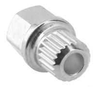for BMW Wheel Lock Screw Key 37/21PT Rust Resistant for BMW | 37/21PT pattern, fits for bmw wheel locks, anti-theft protection, precise removal tool, silver finish