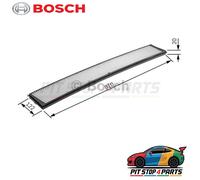 For BMW X1 Cabin Pollen Filter Bosch 1987432424 810.15 mm Premium 2011-2015