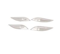 for BMW X1 E84 2011-2015. 3 Color ABS Chrome Carbon Fiber Car Interior Door Handle Frame Trim Accessories(Silver)