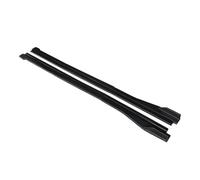 For BMW X1 F48 2016-2022 Car Side Skirt Splitter Spoiler Lip Rocker Panel Extensions Body Kit Winglet Lip Replacement Parts(Matte Black)