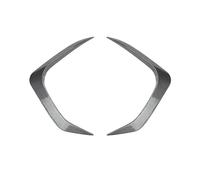 For BMW X1 U11 2023 To 2024 Car Front Bumper Lip Splitter Side Air Vent Intake Fog Lamp Frame Spoiler(Carbon Look)