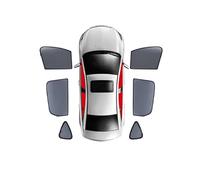 For BMW X4 F26 (2013-2018) Magnetic Car Sunshade Front Windshield Curtain Cover Rear Side Baby Window Mesh Sun Shade Visor Car Window Shade(Onecolor)