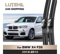 For BMW X4 F26 2014-2018 2015 2016 2017 Wiper Front Wiper Blades Windshield Windscreen Window Brush 26" 20"
