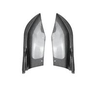 For BMW X4 F26 2014-2018 Rear Bumper Side Spoiler Vent Trim Cover Lower Splitter Protector Car Side Skirts Extension(Carbon Look)