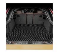 For BMW X4 G02 2019 2020 2021 2022 2023 2024 3D Car Trunk Mat High Side Waterproof Liner Cargo Carpet Pad Full Coverage Boot Protector(Black-Beige)