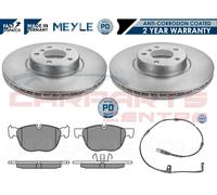 FOR BMW X5 E70 3.0D 3.0i FRONT MEYLE PD DISCS BRAKE PADS PAD SET 348mm