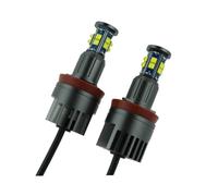 For BMW X5 E70 X6 E71 E90 E91 E92 M3 E89 E82 E87 Headlight 2pcs/1Set 120W H8 LED Angel Eyes Led Marker Lights canbus Headlights Assembly