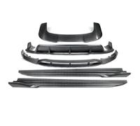 For Bmw X5 F15 2013-2018 Bumper On Body Kit Transformed Front Lip Spoiler Rear Diffuser Skirts Cars Protection
