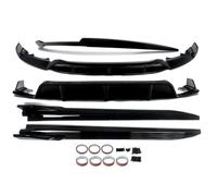 For BMW X6 F16 F86 X6M 2014 2015 2016 2017 2018 2019 Gloss Black Areo Body Kit Rear Bumper Diffuser Rear Bumper Diffuser Spoiler