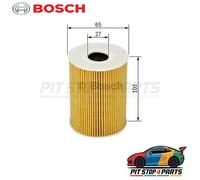 For BMW Z3 Oil Filter Bosch 1457429108 Filter Insert High Performance 1998-2003