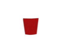 For Bmw Z4 E89 2009-2016 Car Stickers Steering Wheel Bottom Decoration Patch Carbon Fiber Interior Accessories Car Styling Interior(Red)