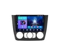 For BMW1 Series 2008-2012 Android 12 9 Inch Car Stereo IPS Touch Screen With Wireless CarPlay Android Auto Support RDS DSP BT 5.0 Mirror Link FM AM HiFi DAB Backup Camera Steering Wheel Control(A,8Cor