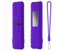 For BN59-01432A BN59-01432B BN59-01432D TV Remote Control Protective Case Silicone Cover Sleeve Soft Shell for BN59-01432J BN59-01436B TM2360E TM2360F TV (Purple)