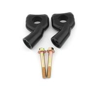 For Bobber For T100 For T120 For Speed Twin Motorcycle Handlebar Bar Riser Clamps Adapter Raise The Handlebars Risers(Black)
