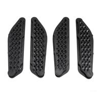 For Bombardier Spyder Rt 2020-2025 Windshield Vent Inserts Black 4pcs Flexible Polymer Trim Kit For Motorcycle Exterior Styling And Air Flow Improvement Non Deformation Design Easy Install